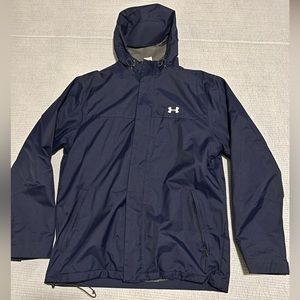 Under Armour rain coat w removeable fleece. Mens Large